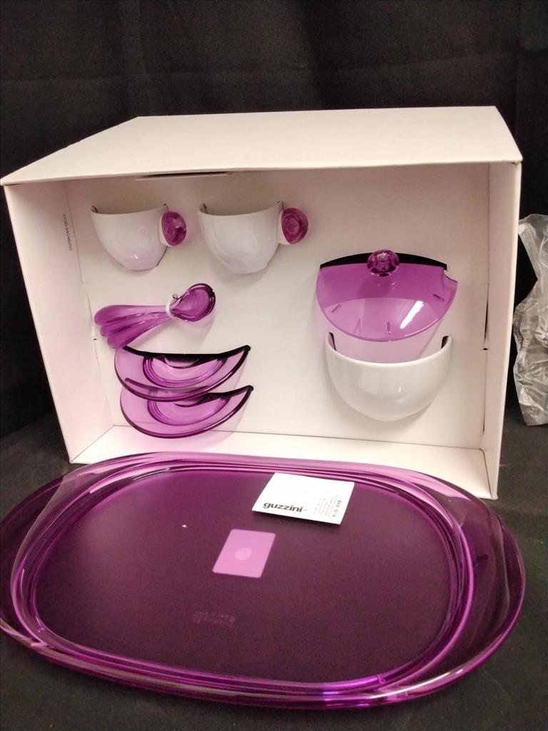 Set Tazzine Guzzini Viola