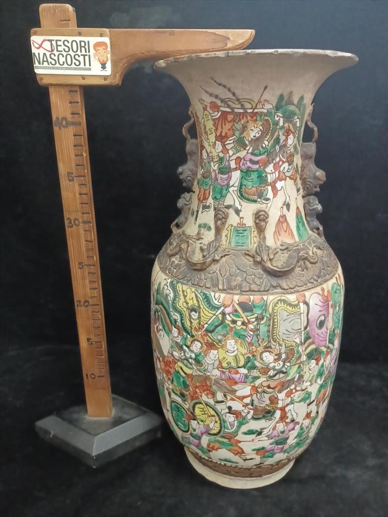 Vaso Cina Primi '900 Dipinto