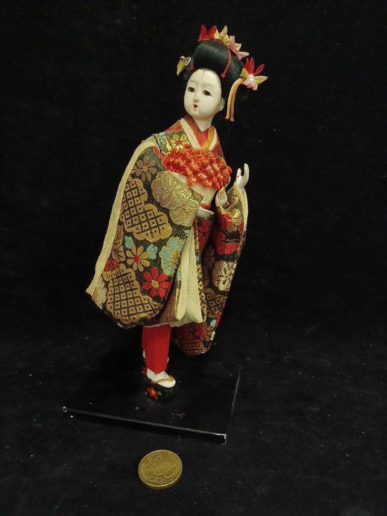 Bambola Geisha Souvenir Vintag