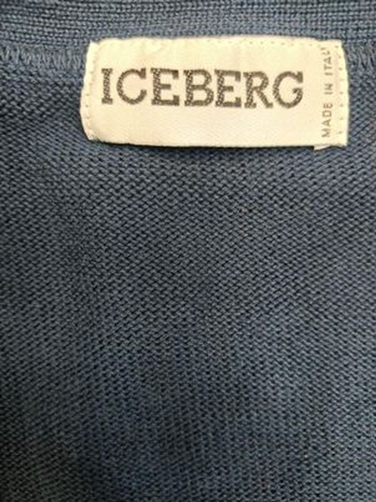 Cardigan Iceberg Blu E Celeste
