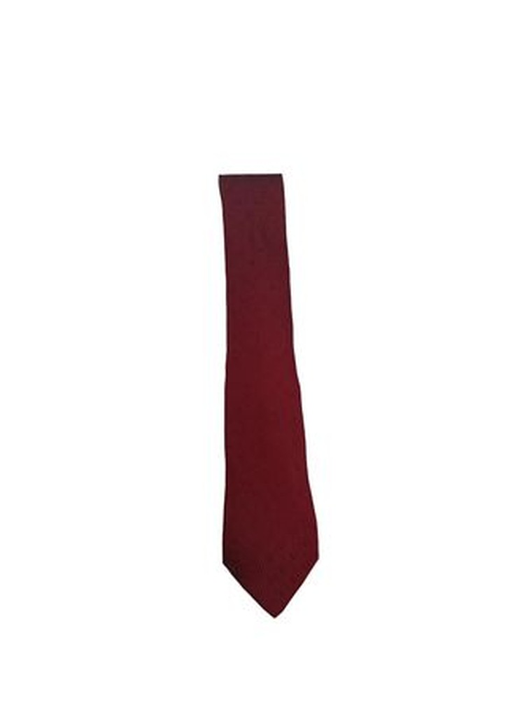 Cravatta Hermes Rossa Bordeaux