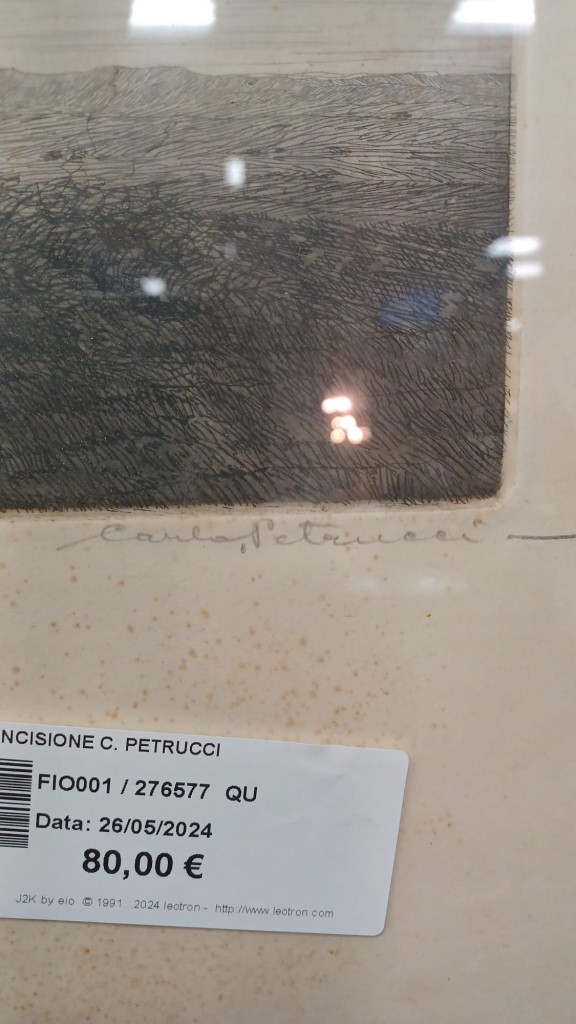 Incisione C. Petrucci