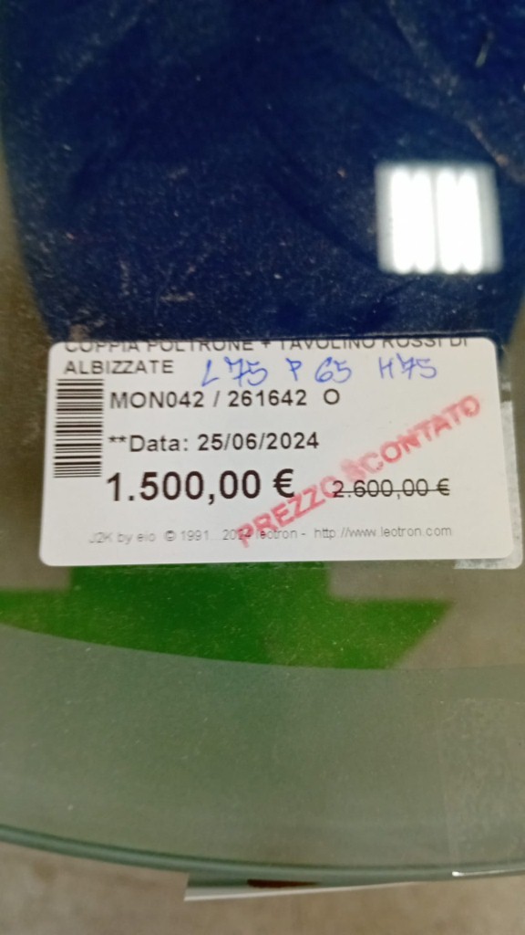 Coppia Poltrone + Tavolino Ros