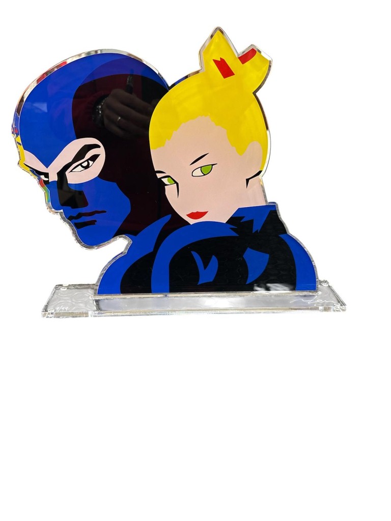 Scultura Marco Lodola Diabolik