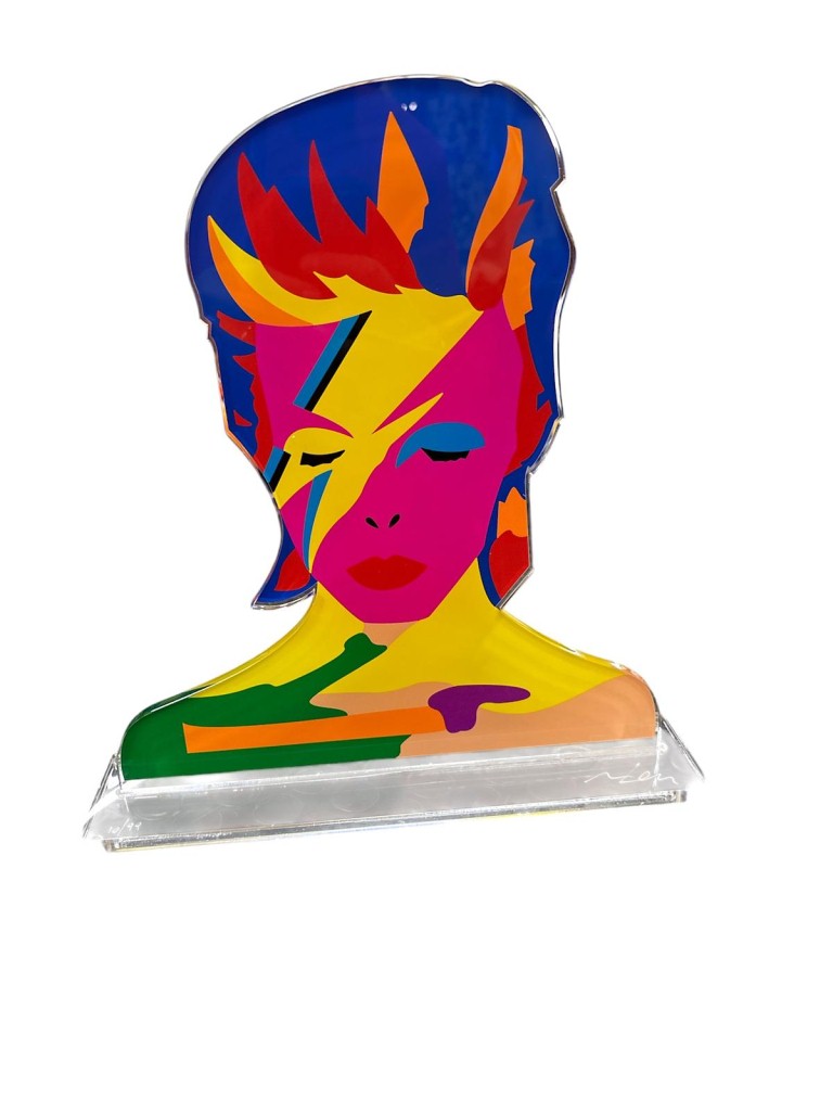Scultura Marco Lodola David Bo