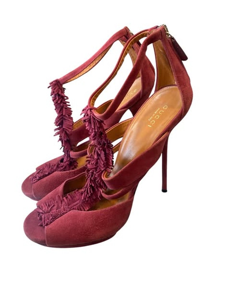 Scarpe Gucci N 39 Rosse
