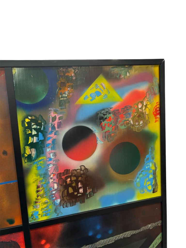 Quadro Pannelli Pittura A Bomb