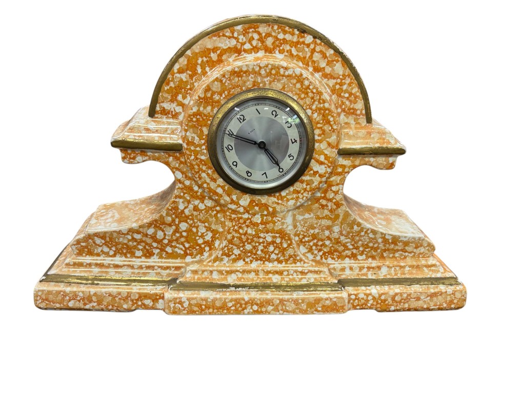Trittico Ceramica Con Orologio