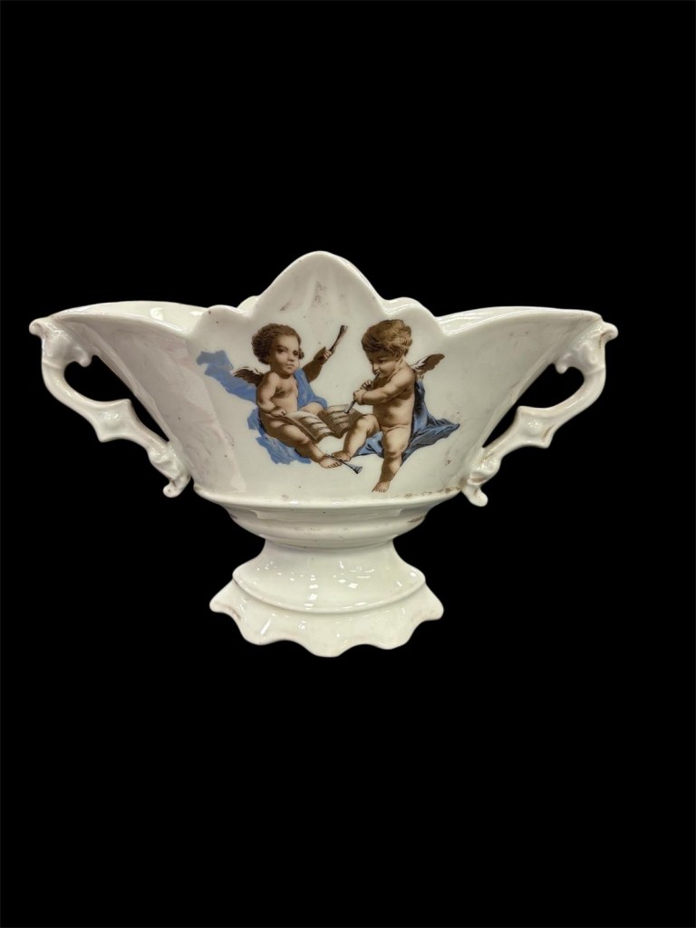 Vaso Putti Porcellana 