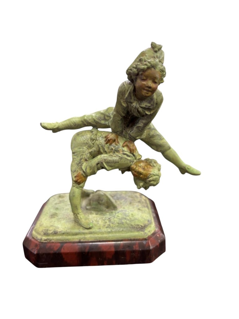 Scultura Bronzo Bambini 