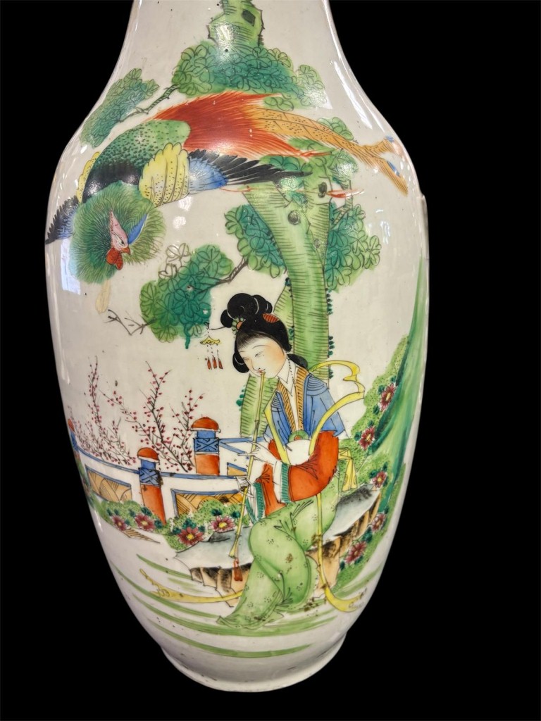 Vaso Orientale Porcellana 