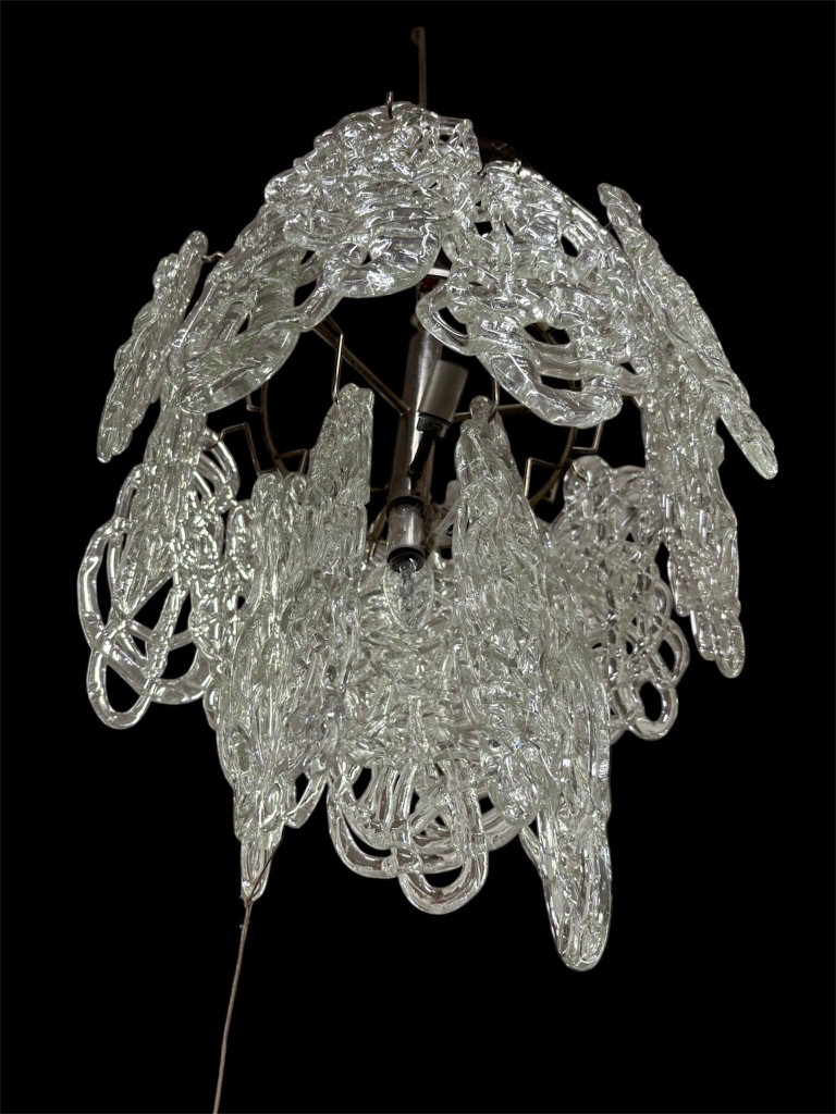 lampadario spiderweb mazzega