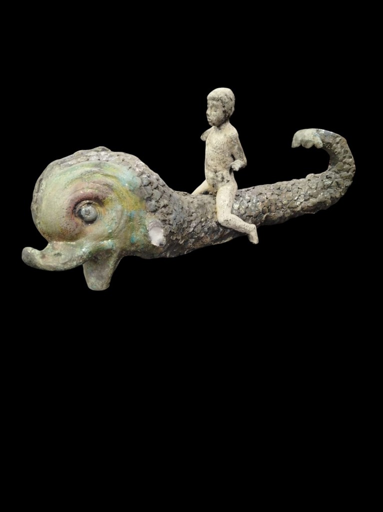 Scultura Pesce Bambino Da Rest