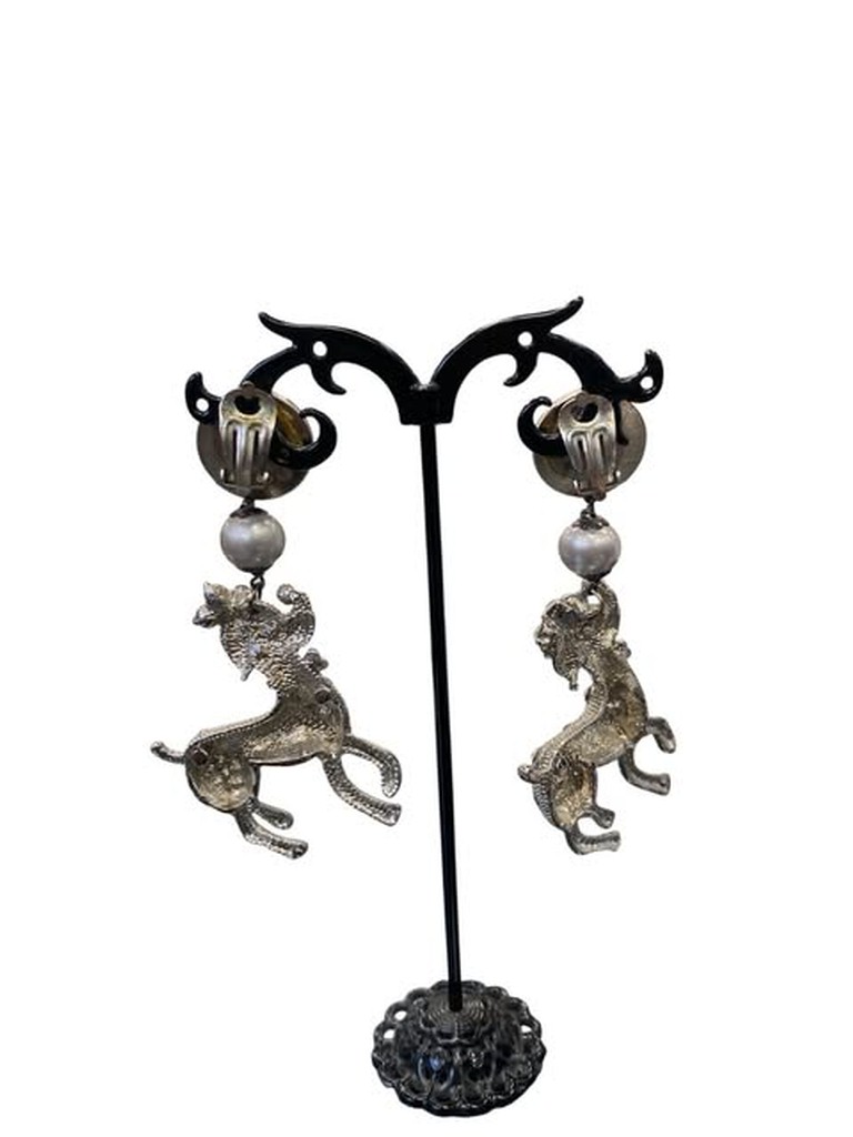ORECCHINI CLIP CON CAGNOLINO S