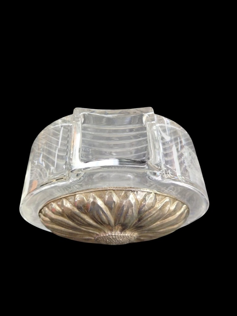 Vaso Vetro Margherita Argento 