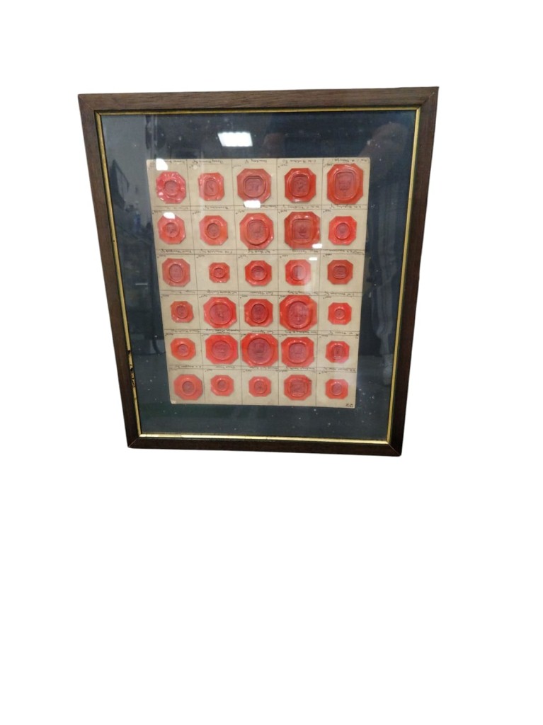 Quadro Timbri Ceralacca Ingles
